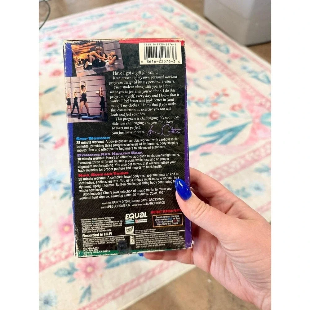 Cher Fitness vhs